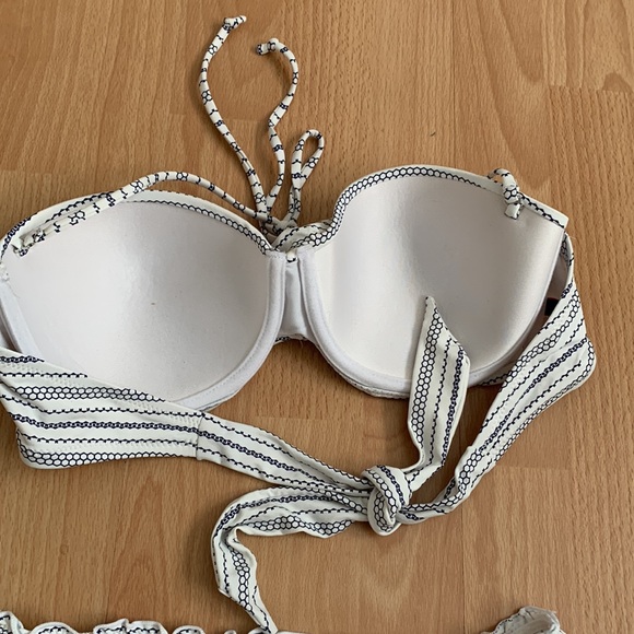 Blue White Mediterranean Inspired Bikini - Picture 6 of 8